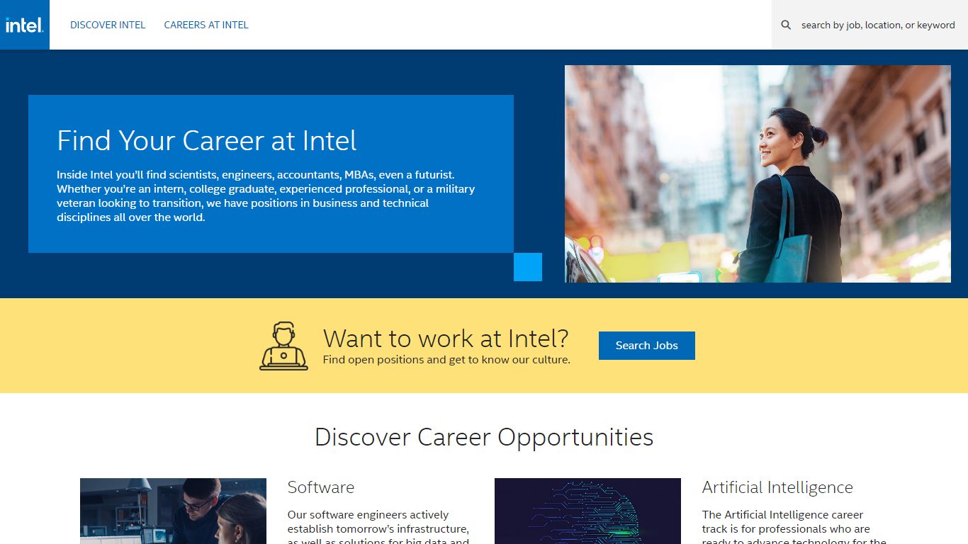 Discover Career Opportunities - jobs.intel.com - Intel